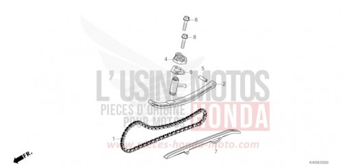 CHAINE A CAMES/TENDEUR NSS125ADT de 2026